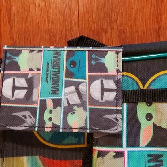 STAR WARS Madalorian GROGU Backpack 🎒 5PC Set - Picture 3 of 5